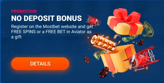 No deposit bonus Mostbet 27